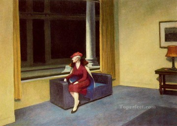  Hopper Pintura al %C3%B3leo - ventana del hotel Edward Hopper
